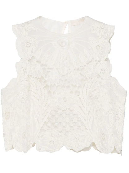 Lace Pattern Vest