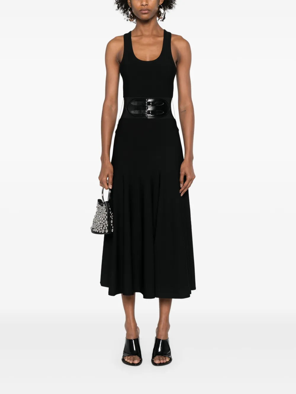Belted Midi Dress