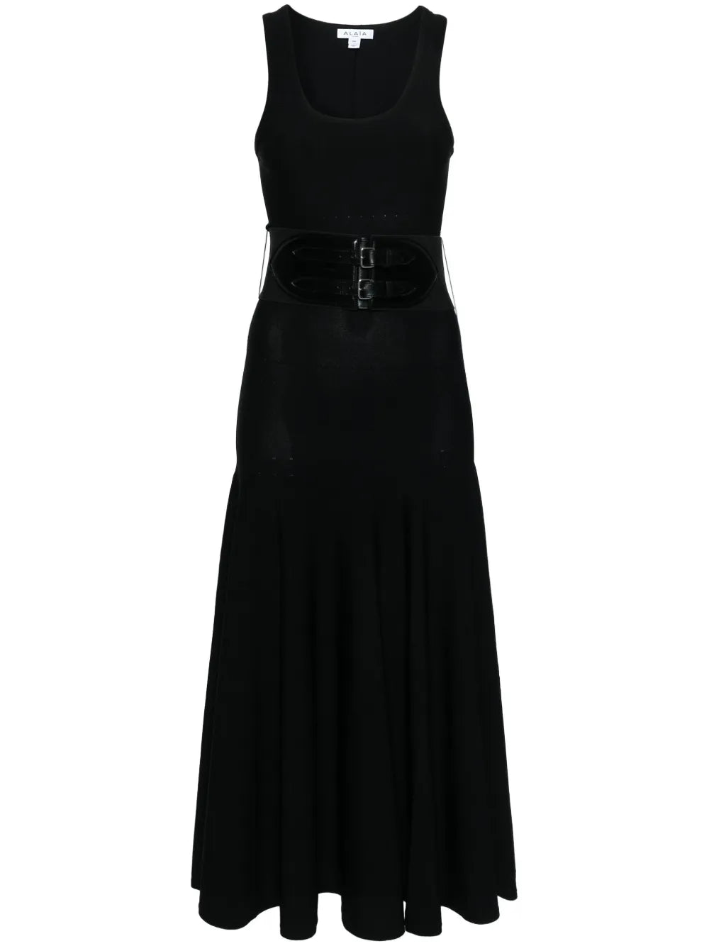 Belted Midi Dress