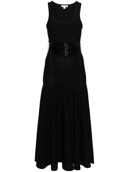 Belted Midi Dress