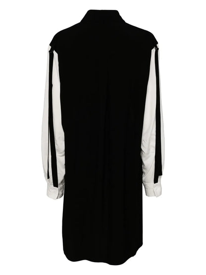 Panelled Long-Sleeved Shirt