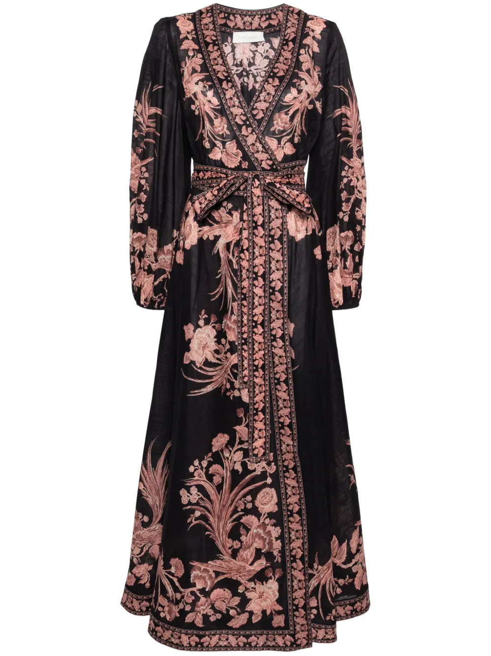 Waverly Wrap Midi Dress