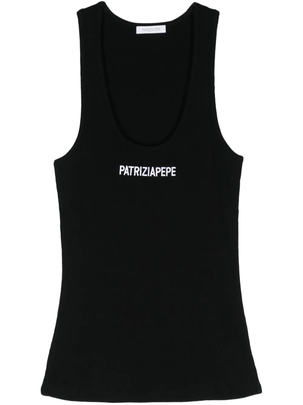 Logo-Embroidered Cotton Top