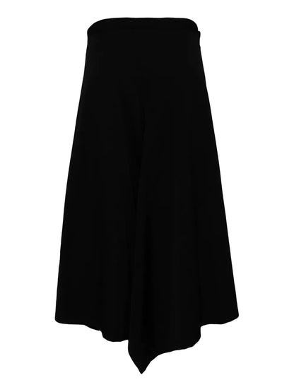 Wool Double Skirt Shorts