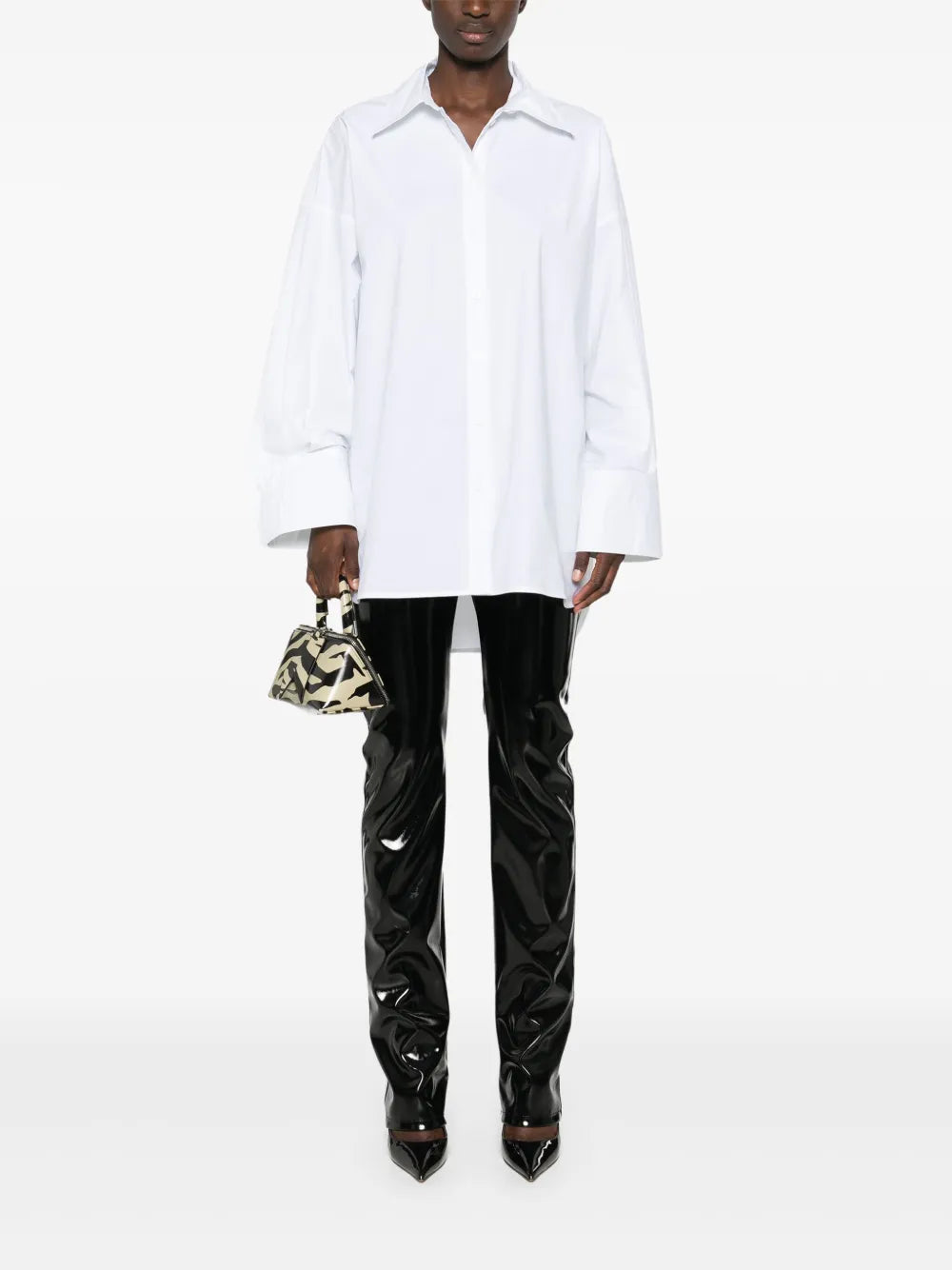Embroidered-Logo Shirt