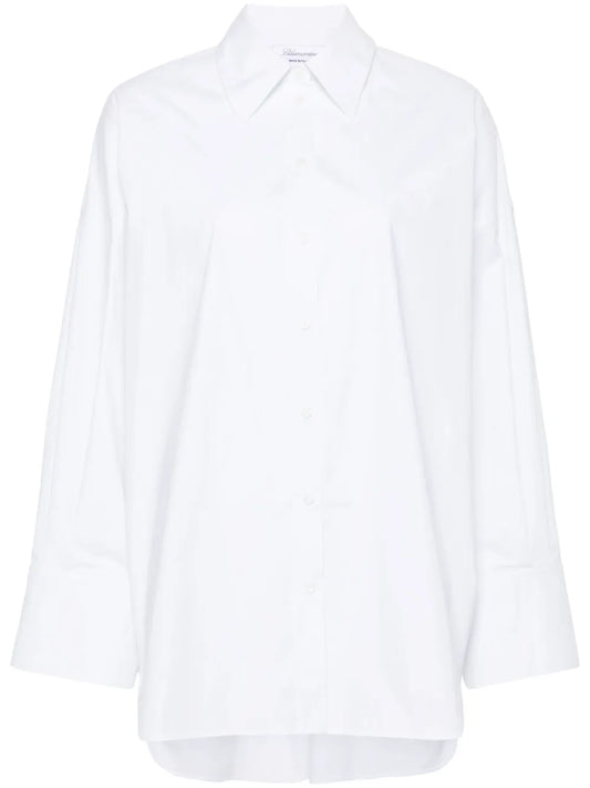 Embroidered-Logo Shirt