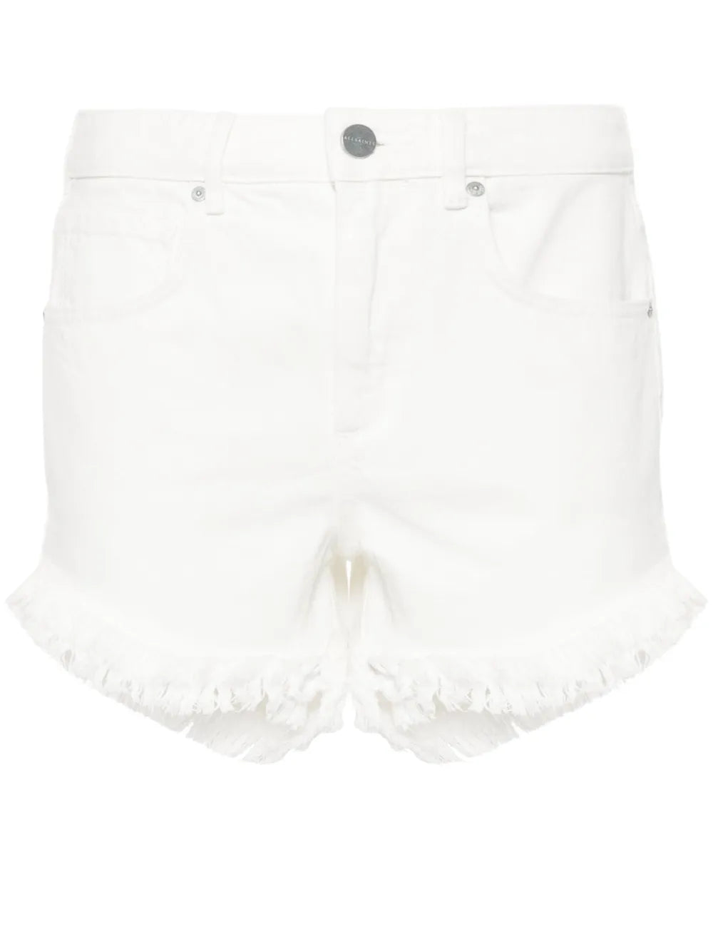 Astrid Frayed Denim Shorts