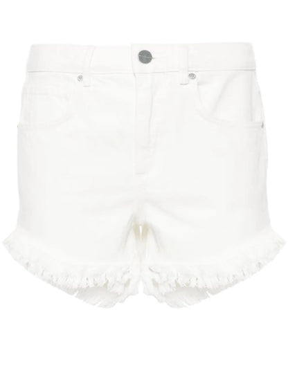 Astrid Frayed Denim Shorts