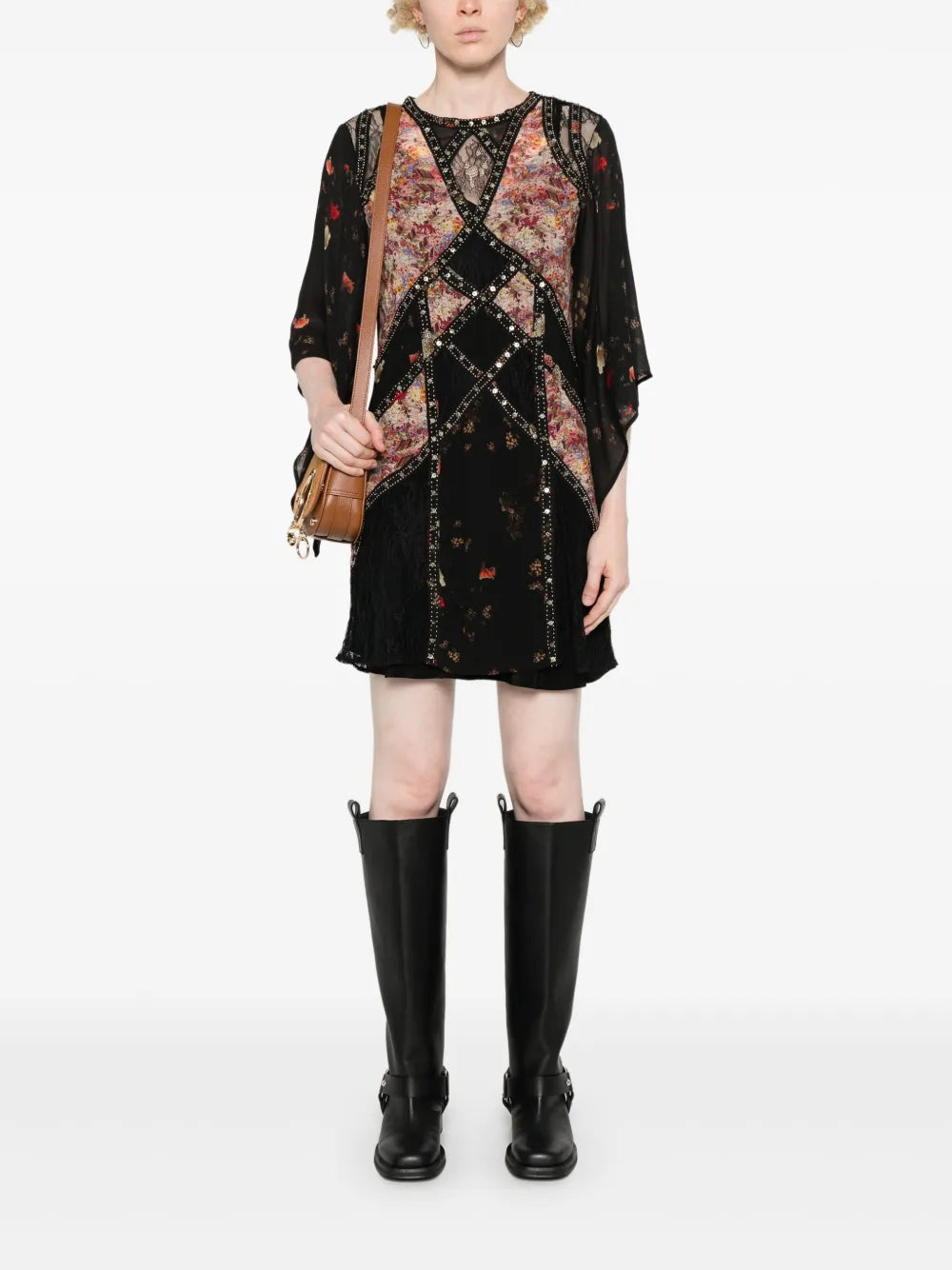 Lucia Panelled Mini Dress