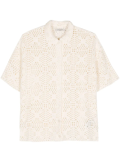 Milly Organic Cotton Crochet Top