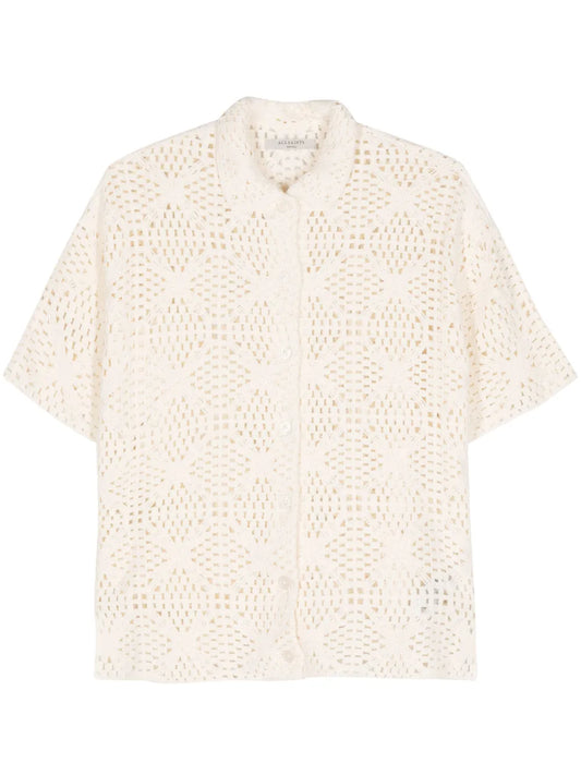 Milly Organic Cotton Crochet Top