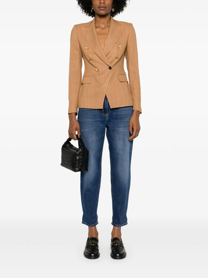 Alicya Double-Breasted Blazer