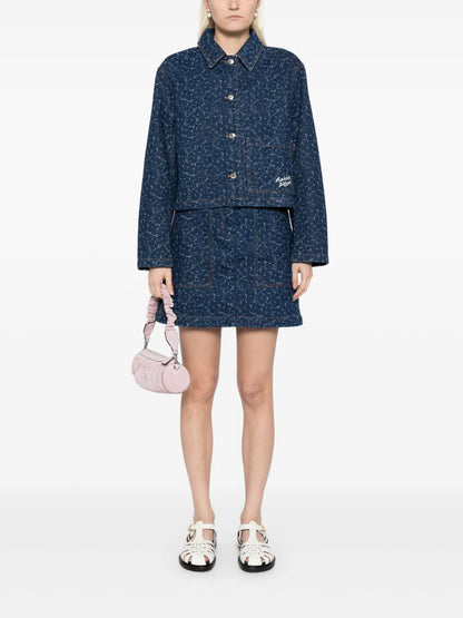 Mini Denim Cotton Skirt