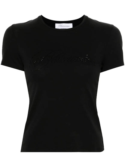 Rhinestone-Logo T-Shirt