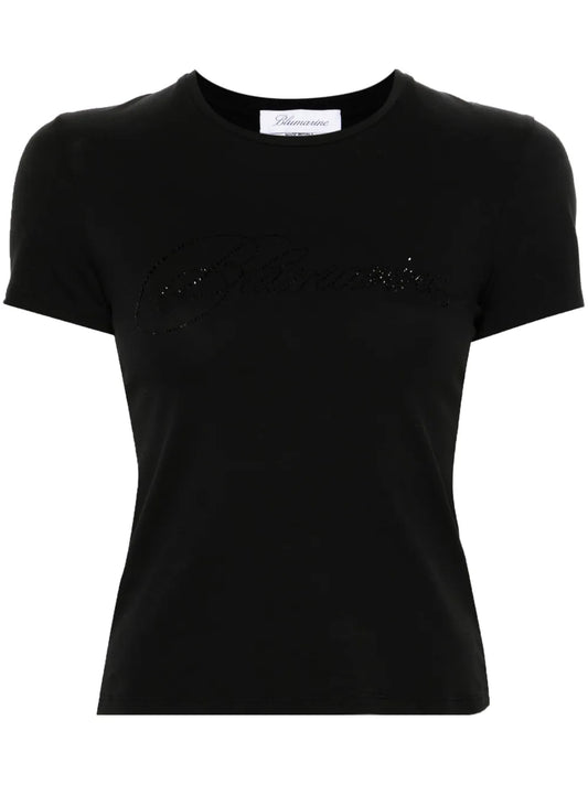 Rhinestone-Logo T-Shirt