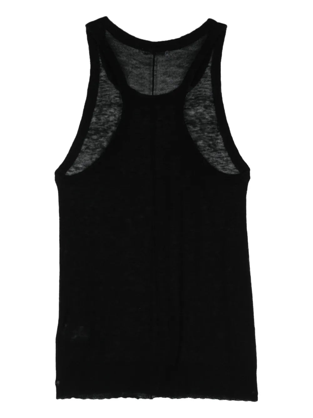 Fine-Knit Wool Knitted Top