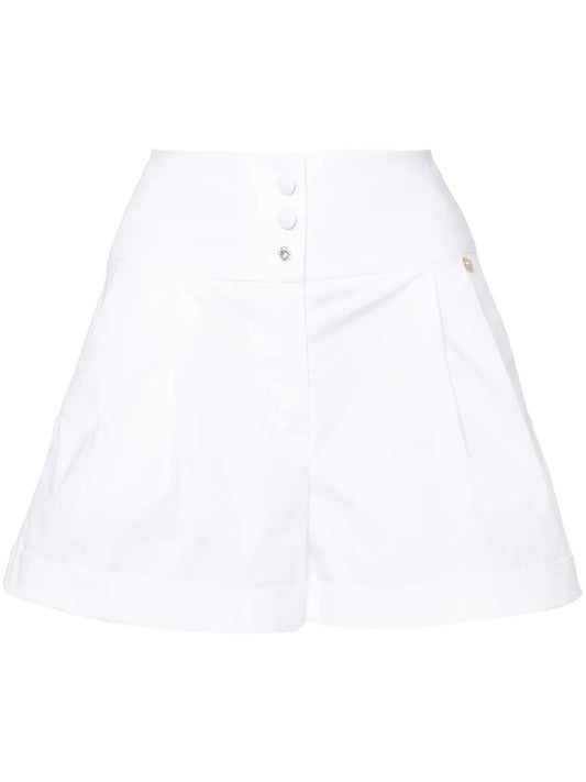Jewel-Button Shorts