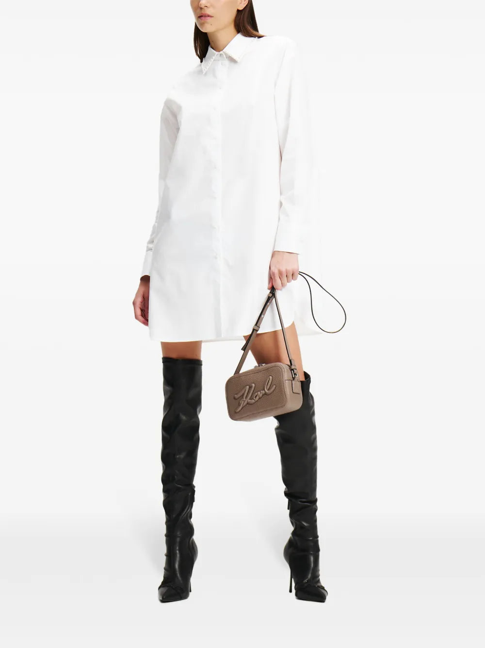 Pearl-Embellished Shirt