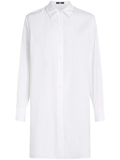 Pearl-Embellished Shirt