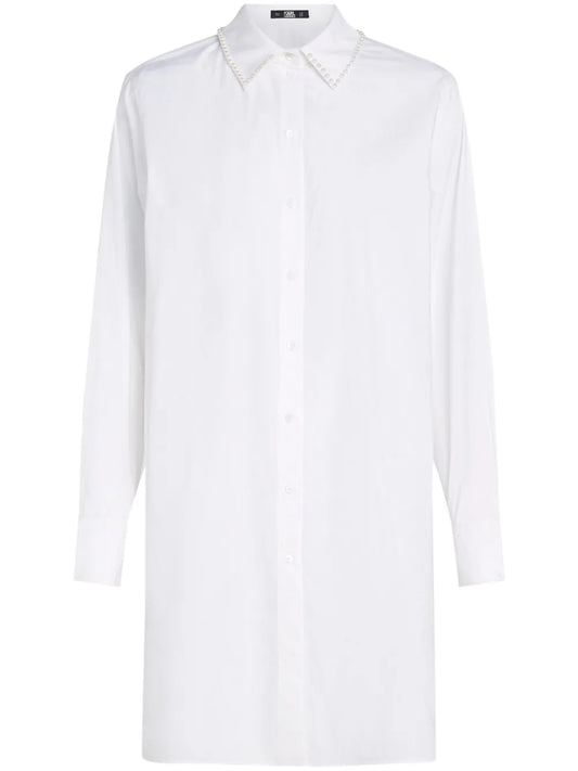 Pearl-Embellished Shirt