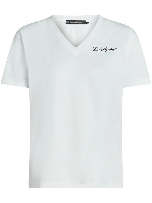 Signature V-Neck T-Shirt