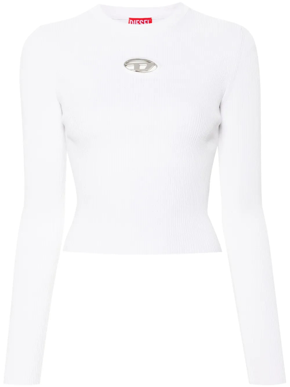 Oval D-Plaque Fine-Ribbed Top