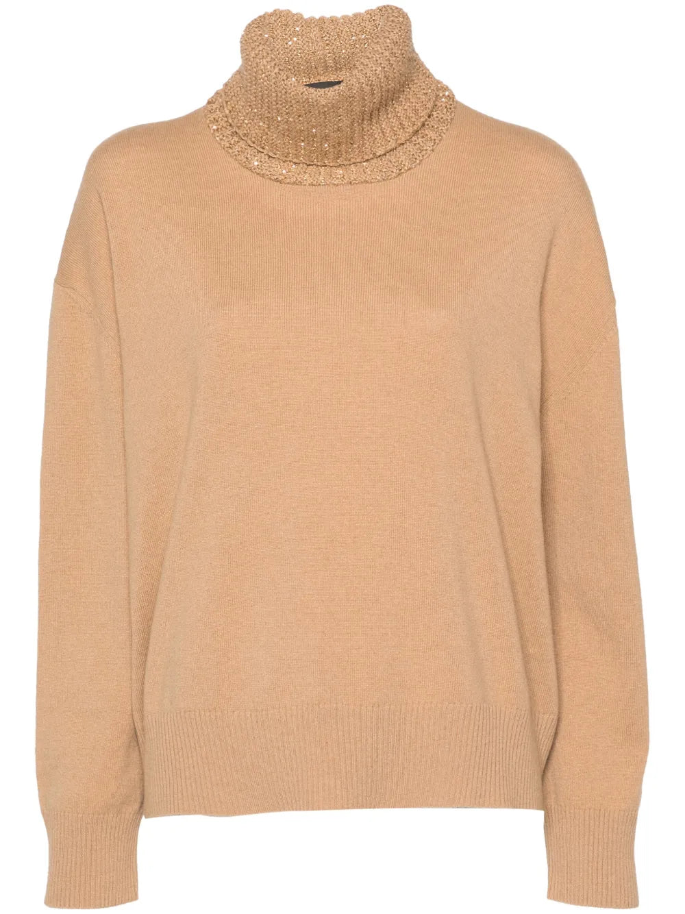 Sequin-Embellished Knitted Jumper