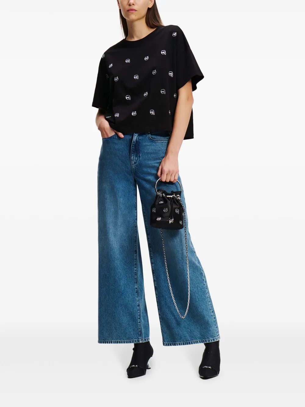 Ikon Rhinestone-Embellished T-Shirt