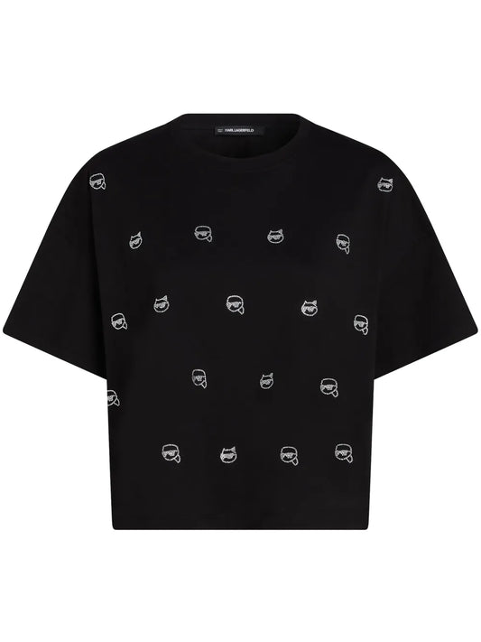 Ikon Rhinestone-Embellished T-Shirt