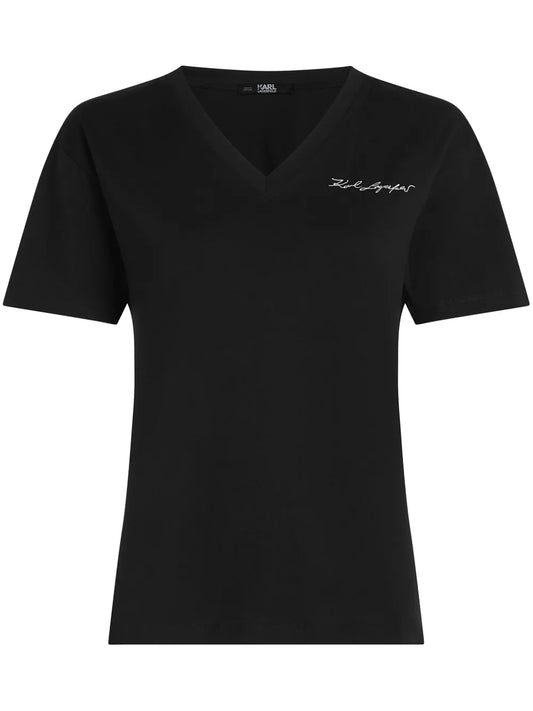 Signature V-Neck T-Shirt