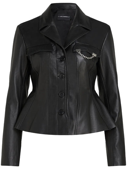 Kl Studio Leather Blazer