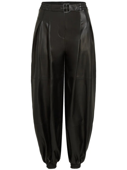 Kl Studio Voluminous Leather Trousers