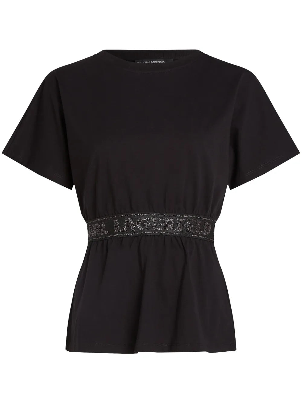 Glitter Logo-Tape T-Shirt