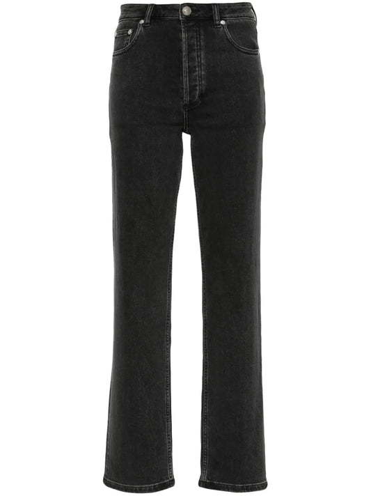 Jean Naomi High-Waist Straight-Leg Jeans