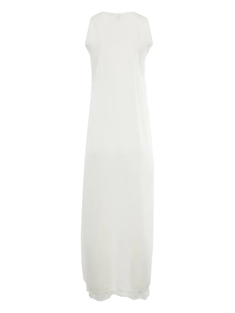 Layered Fine-Knit Maxi Dress