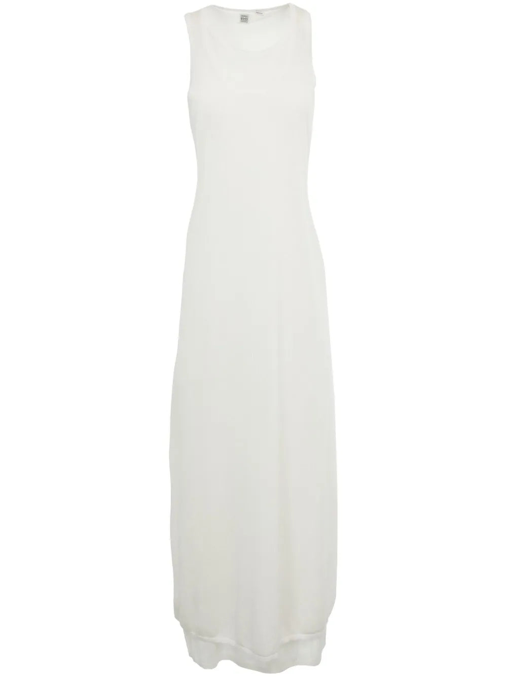 Layered Fine-Knit Maxi Dress