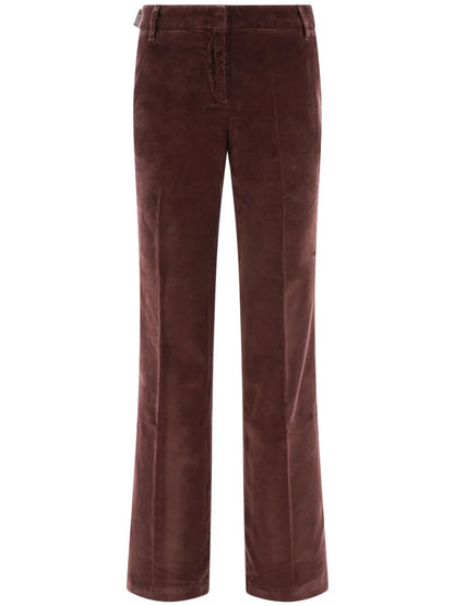 Straight-Leg Corduroy Trousers