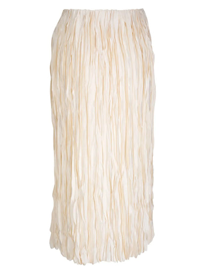 Satin Midi Skirt