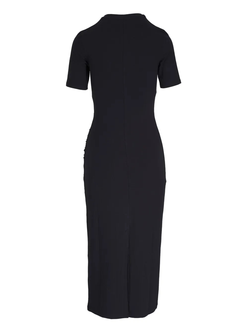 Side-Draped Midi Dress