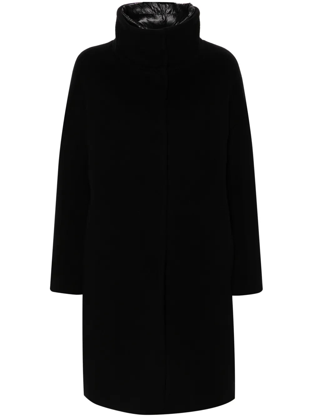Layered Padded Parka Coat