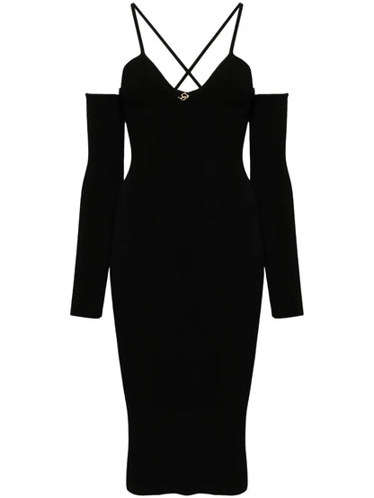 Detachable Sleeves Dress