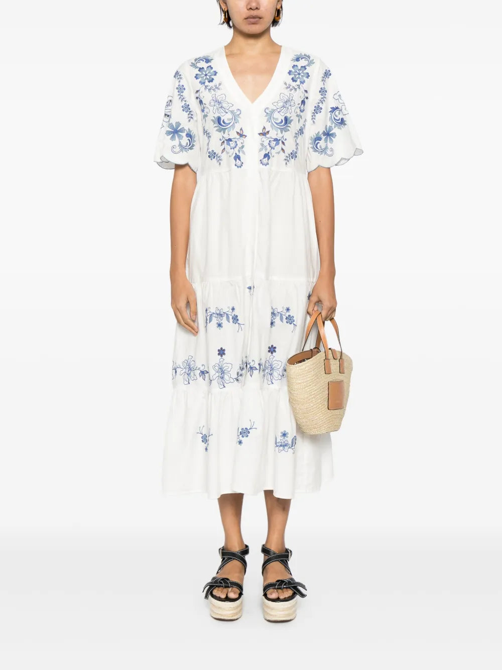 Alegra Embroidered Dress