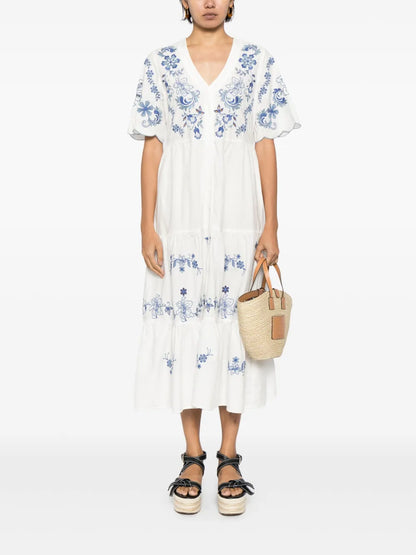 Alegra Embroidered Dress