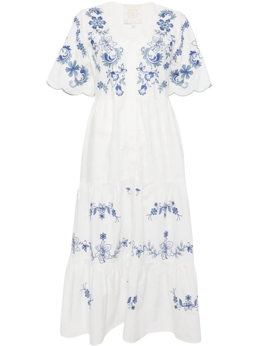 Alegra Embroidered Dress