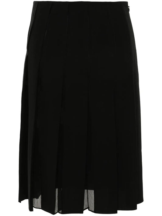 Pleated Midi Skirt
