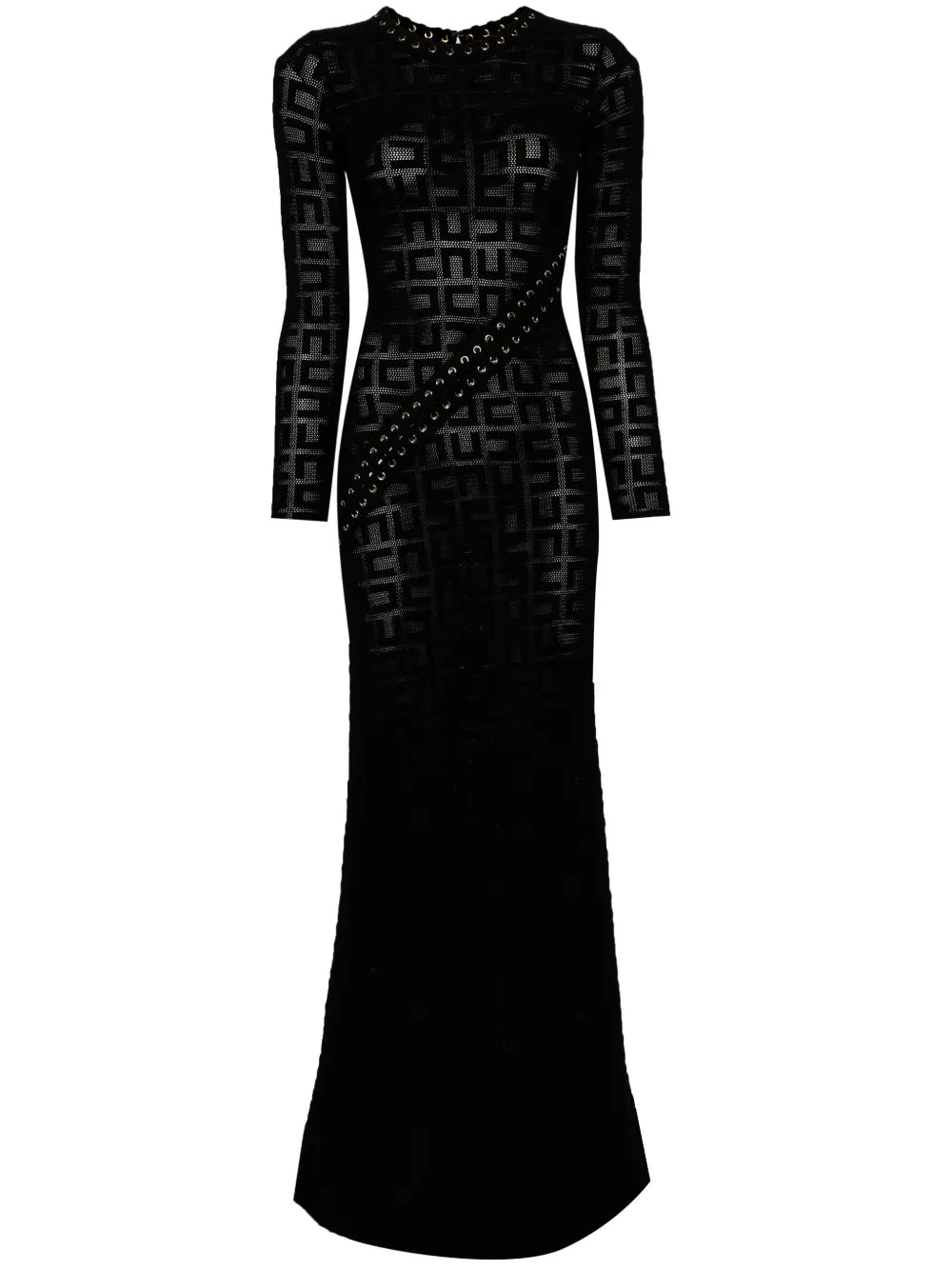 Logo-Embroidered Maxi Dress