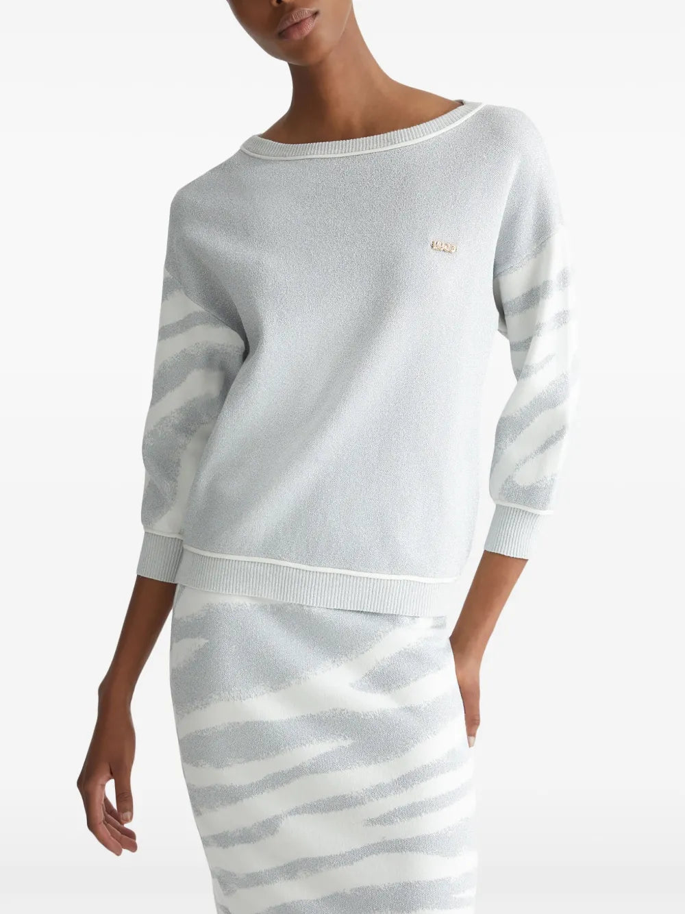 Animal-Jacquard Sweater