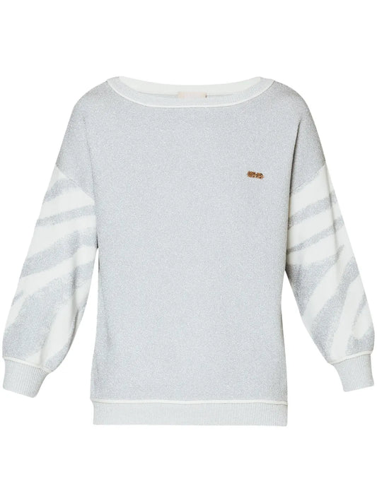Animal-Jacquard Sweater