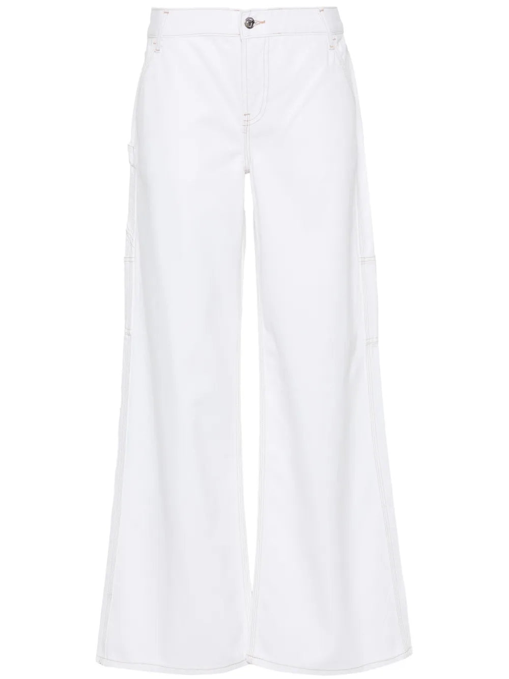 Low-Rise Flared Jeans