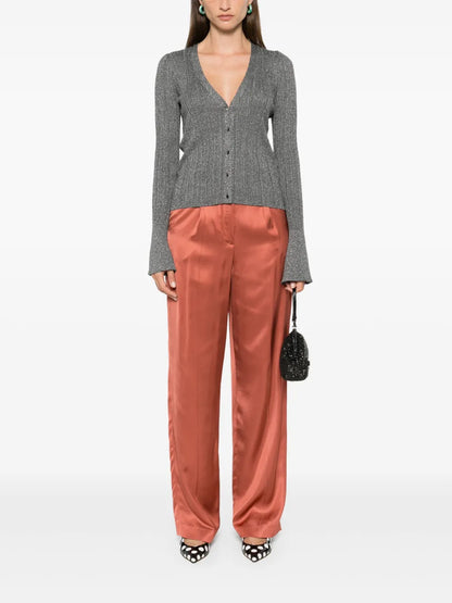Lurex-Detail Cardigan